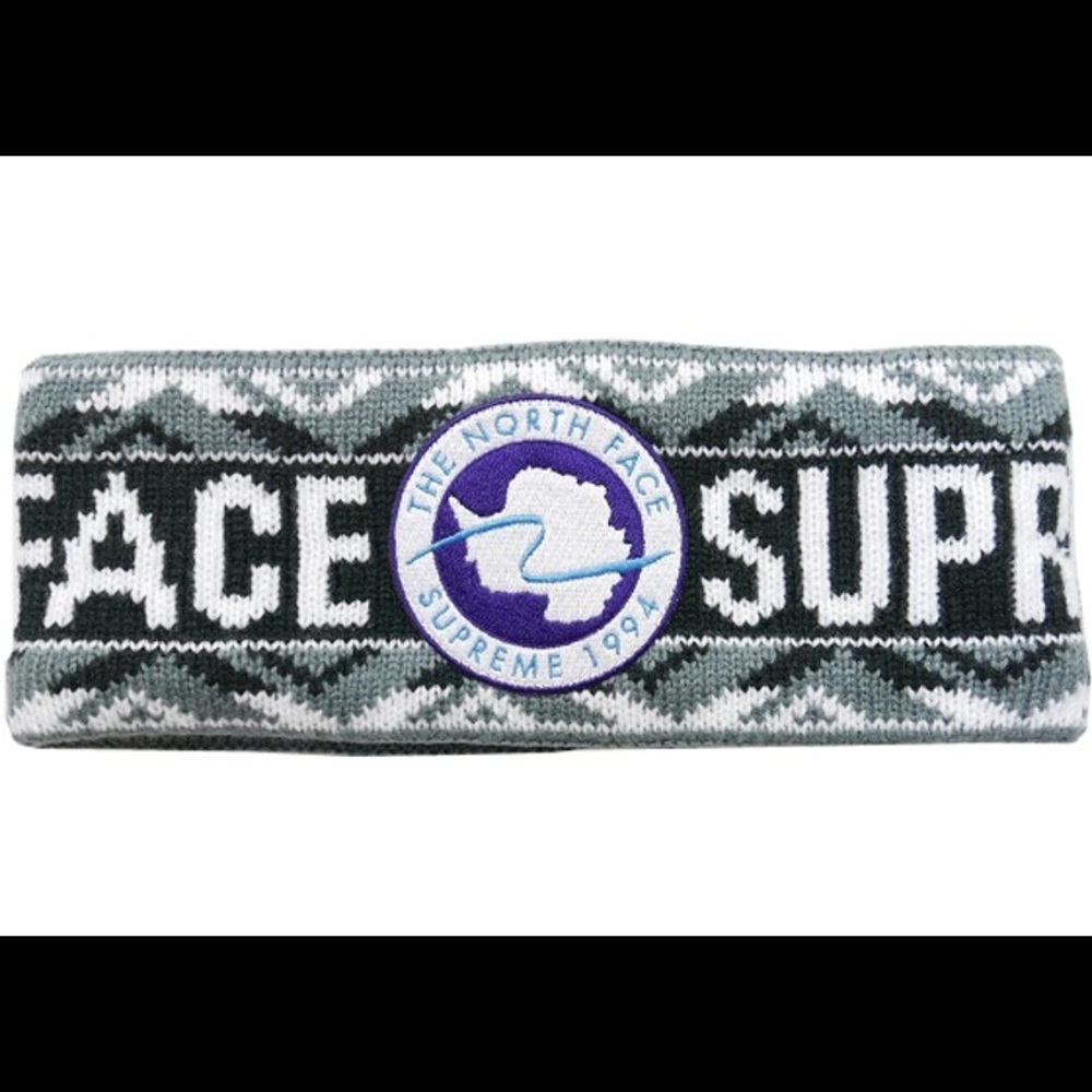 Supreme x The North Face Antarctica Headband Black